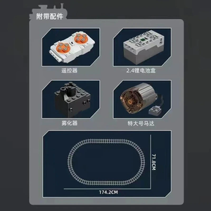 Mould King 12005 – Mould King SL7 Asia Express Train