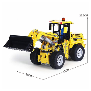 Mould King 13122S - Mould King Chargeuse sur pneus RC