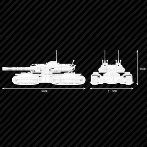 Mould King MK-II Tank RC – Mould King 20011S