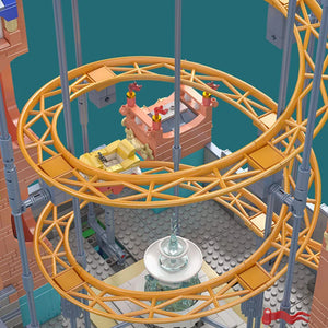 Mould King 11023 - Mould King Roller Coaster Castle Motif