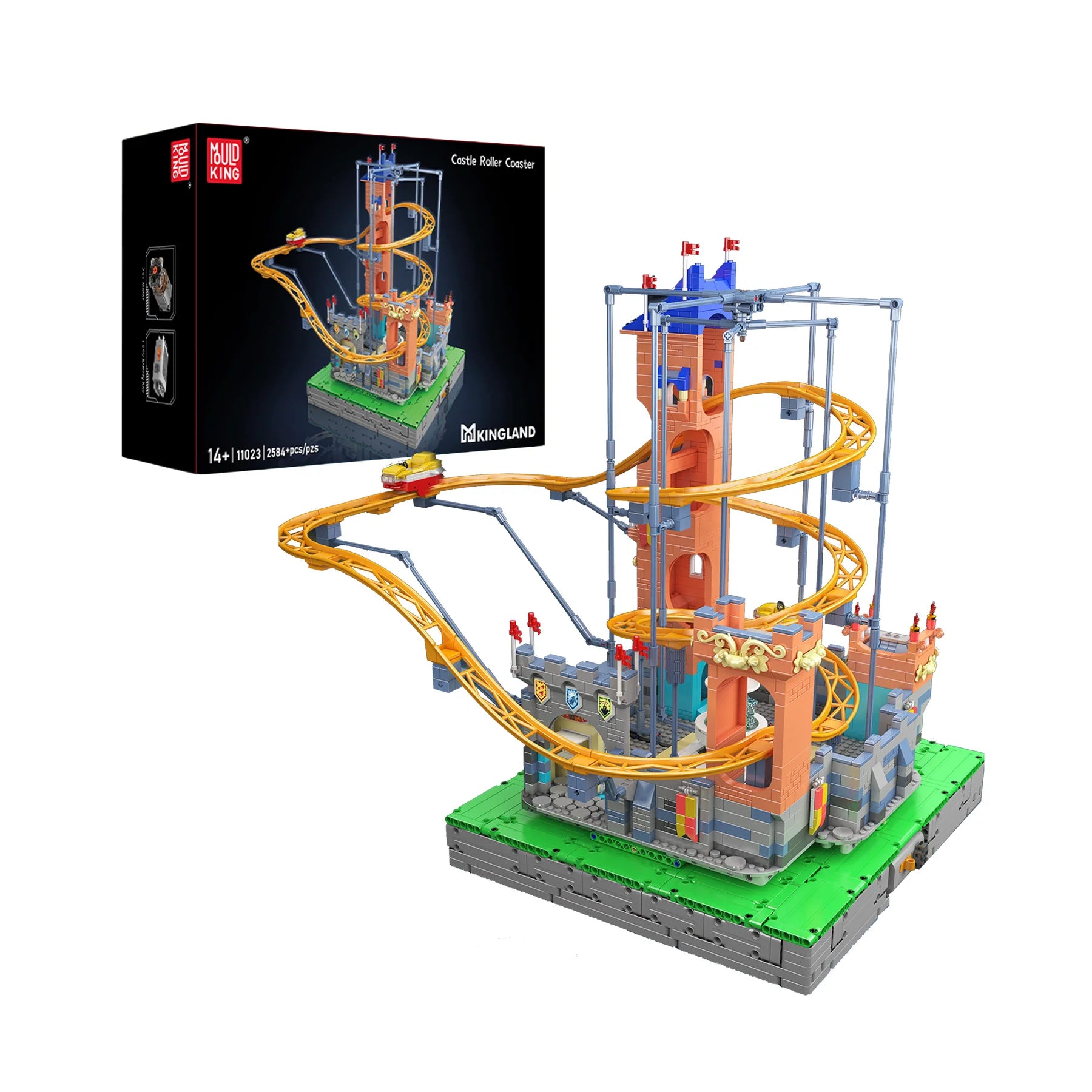 Mould King 11023 Roller Coaster Castle 5