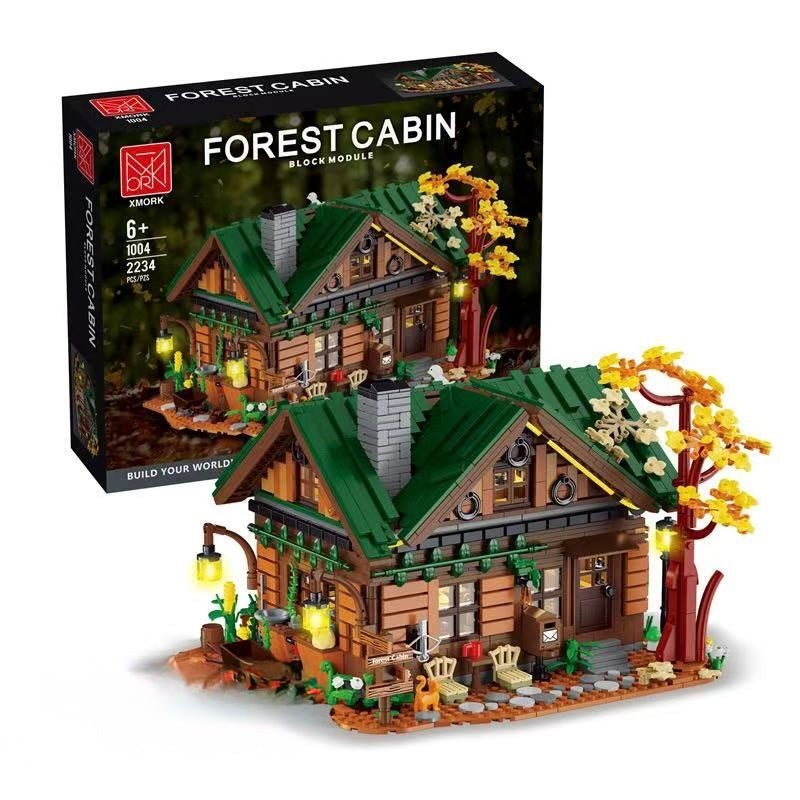 Forest Cabin Mork 1004 Building Set 4