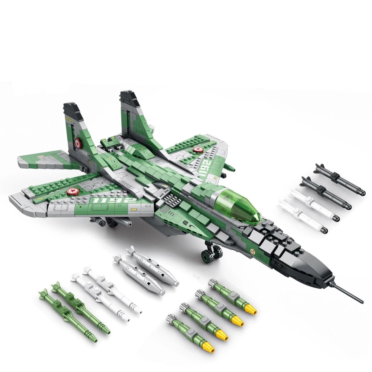 Reobrix 33024 MiG-29 Building Block Set 5