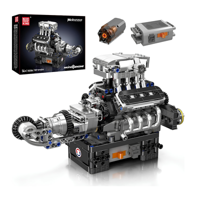 Mould King 10206 V8 – Mould King Engine Series