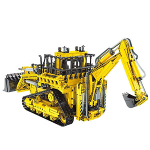 Mould King 17023 - Mould King bulldozer - KBS - Wereld van bouwstenen