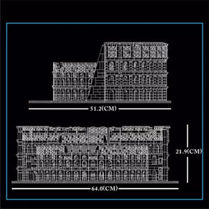 Mould King 22002 - Mould King Colosseum