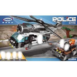 Polizia e la caccia ai bracconieri - Xingbao XB10004 - KBS - Mondo dei mattoncini