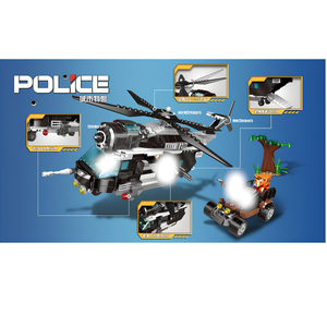 Polizia e la caccia ai bracconieri - Xingbao XB10004 - KBS - Mondo dei mattoncini