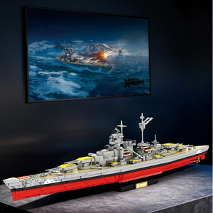 Reobrix 77051 Schlachtschiff Bismarck – als Ausstellungsstück