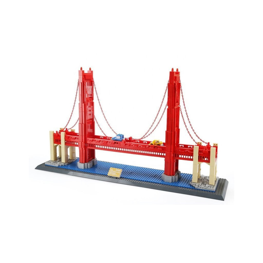 Wange 6210 Golden Gate Bridge Building Block Set 4