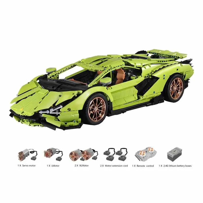 Lamborghini Sian Motorisiert - Mould King 13057SD