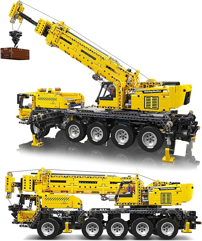 Mechanischer Kran Motorisiert - Mould King 17047