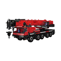 Mould King 17074 LTM 1110 Mobilkran – Sidovy