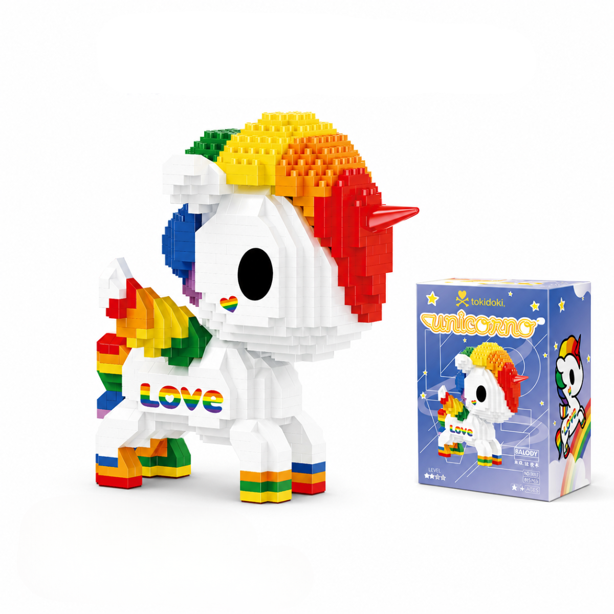 LGBTQ Einhorn - Balody 18187 - KBS - Welt der Steine
