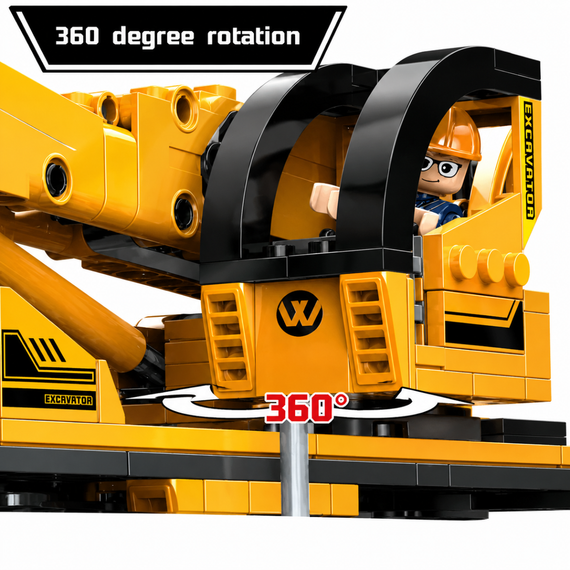 Baustelle Kranwagen - Xingbao XB03036