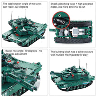 Cada carro armato Abrams RC – CaDA M1A2 C61001W