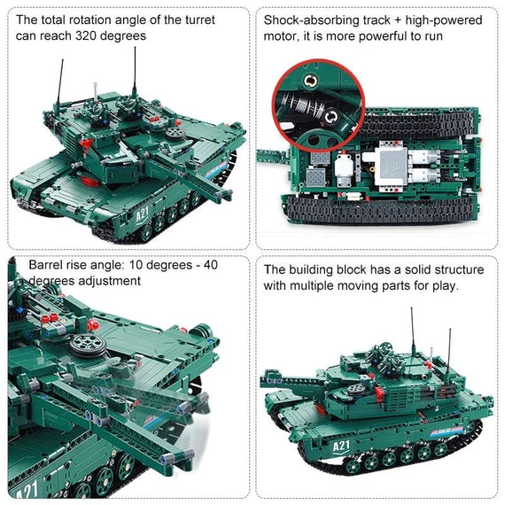 Cada Abrams Panzer RC – CaDA M1A2 C61001W