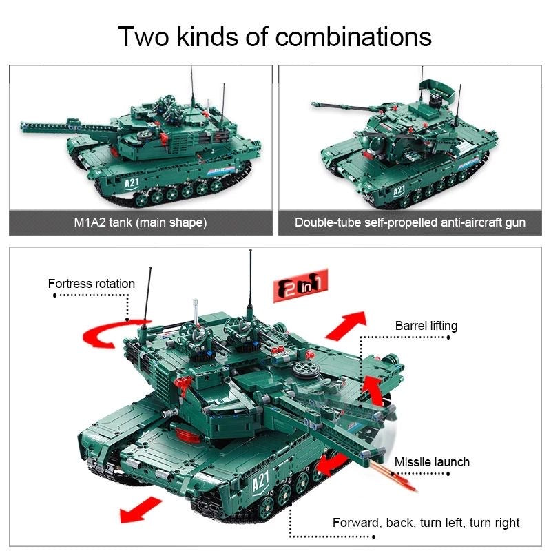 Cada Abrams Panzer RC – CaDA M1A2 C61001W