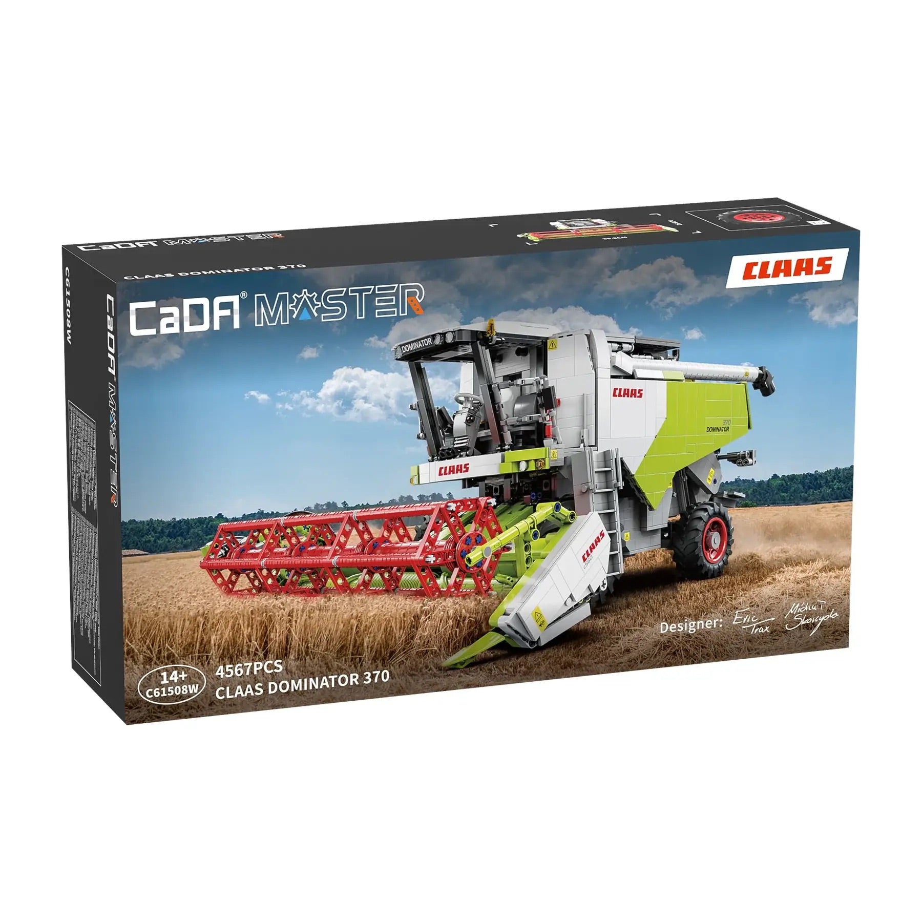 Cada Master C61508W Mähdrescher – Claas Dominator 370