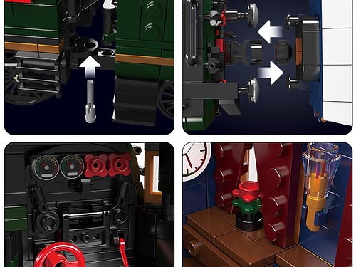 Orientexpress Motorisiert - Mould King 12025