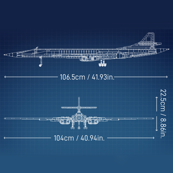 Jie Star TU-160 Strategic Bomber – JIE STAR JJ9226