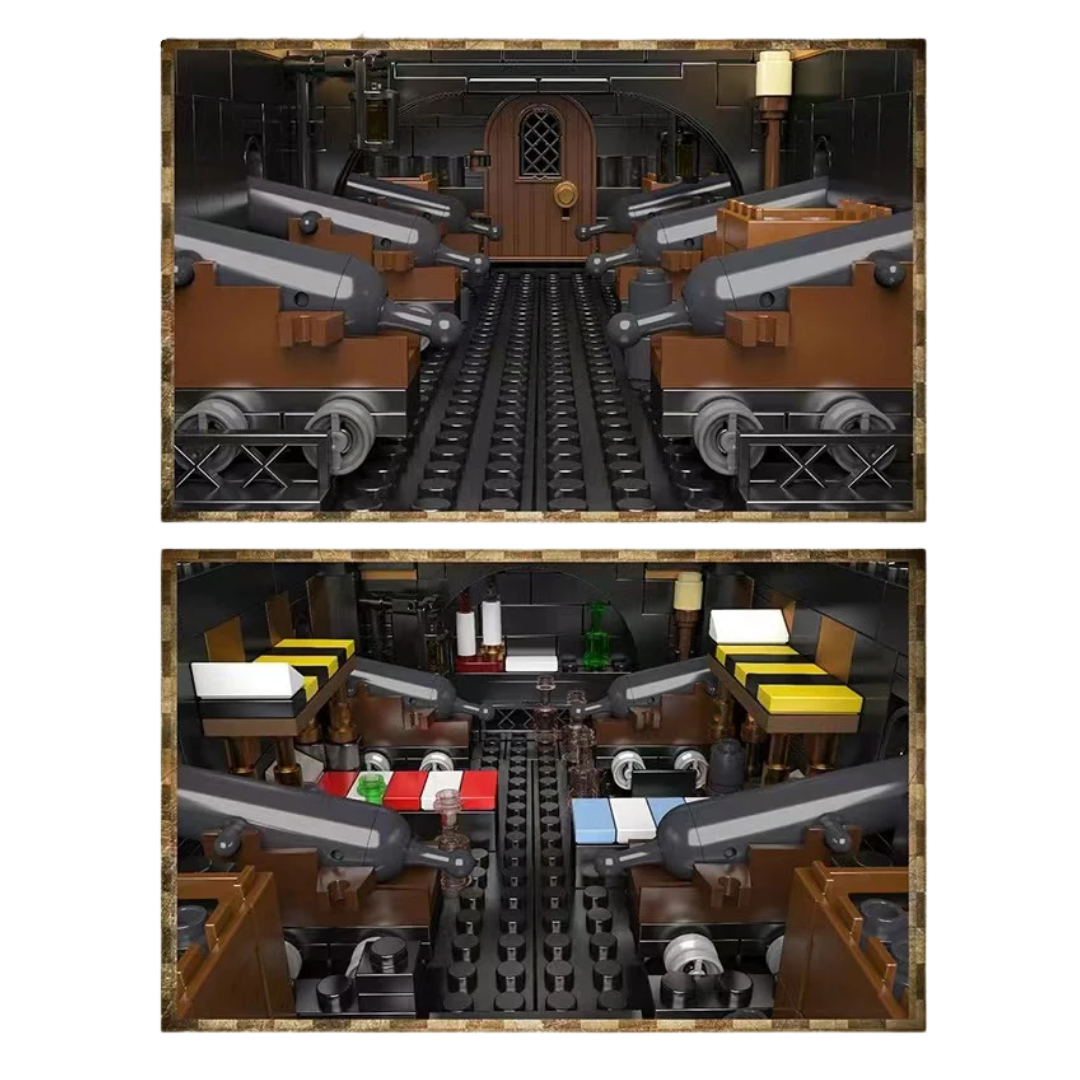 Mould King Black Pearl II pirátská loď – Mould King 13186
