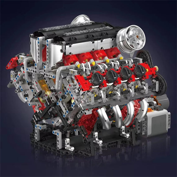 Mould King 10130 - Ferrari 488 V8