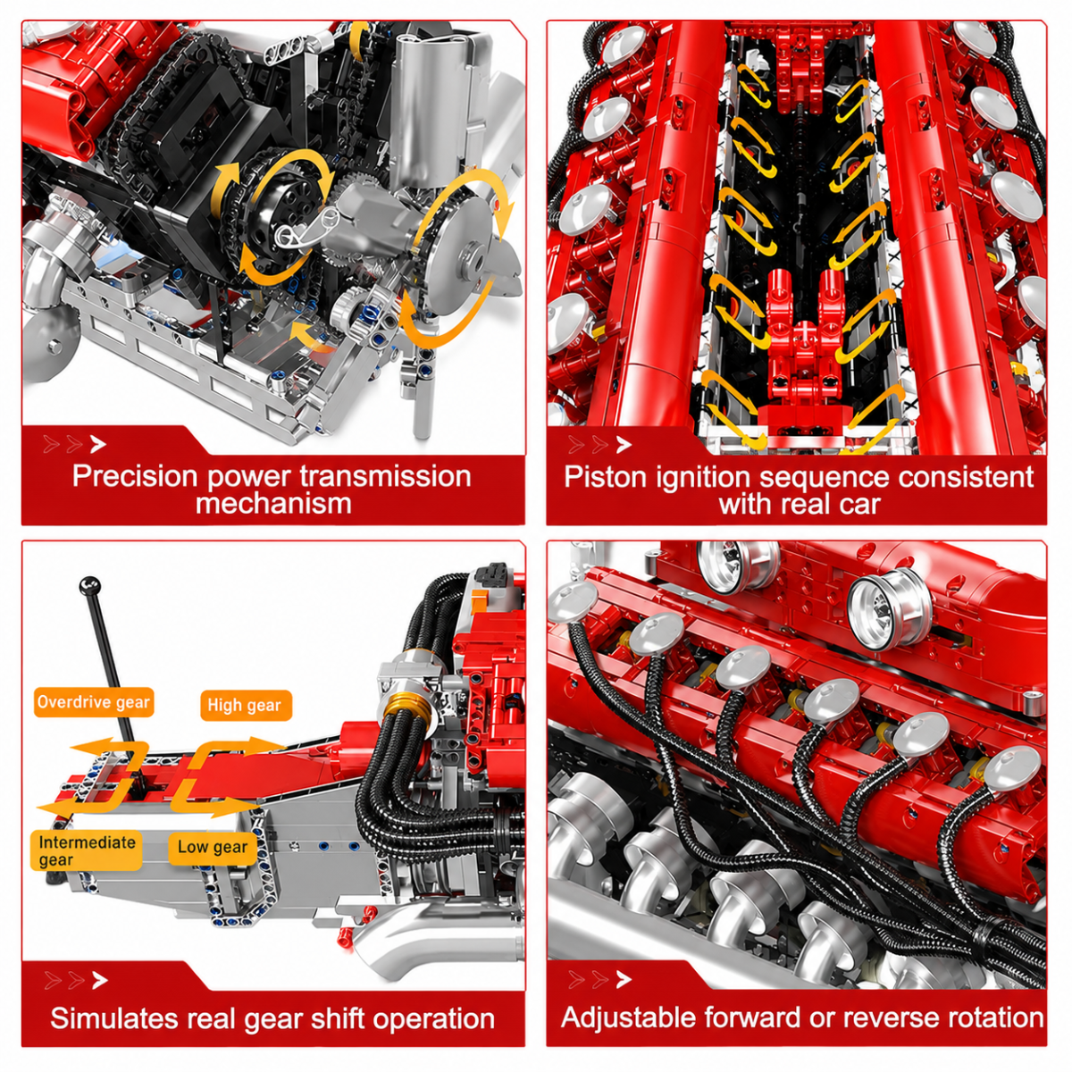 Mould King 10169 – Mould King Motor V12