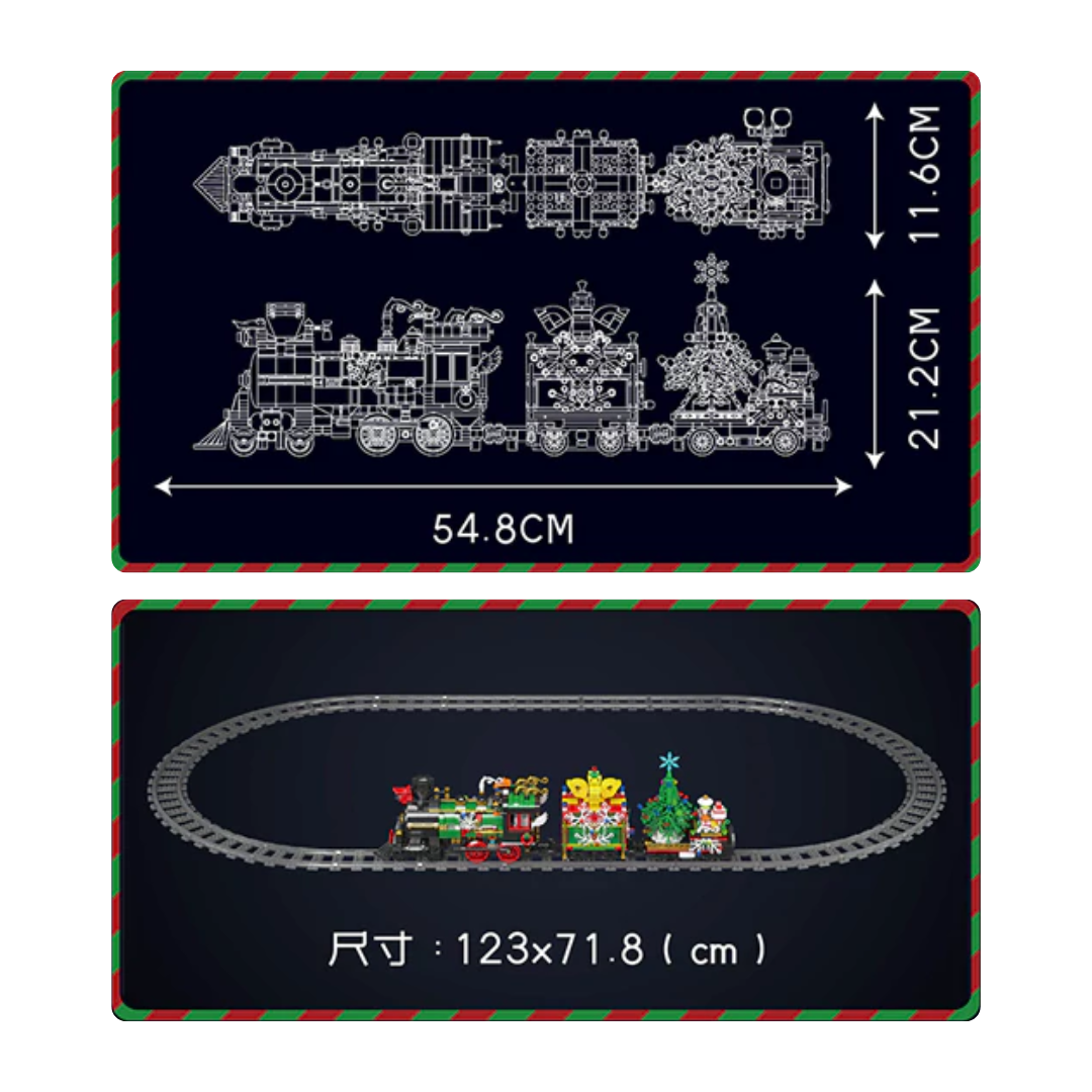 Mould King Christmas Train – Mould King 12012S