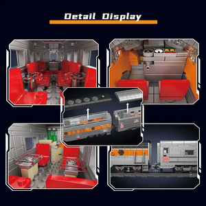 Mould King 12018S – Mould King EMD F7 WP locomotive diesel
