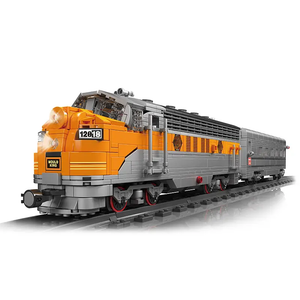Mould King 12018S – Mould King EMD F7 WP locomotive diesel
