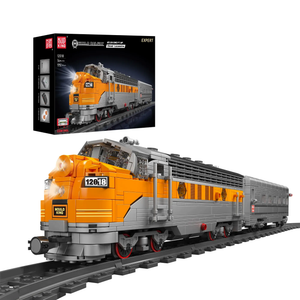 Mould King 12018S – Mould King EMD F7 WP locomotive diesel