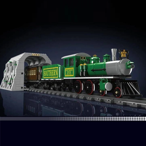 Mould King 12024 – Mould King 4-4-0 train