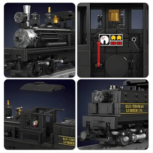 Mould King 12032 – Mould King Shay locomotive à vapeur train