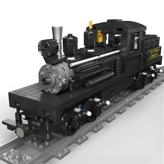 Mould King 12032 – Tren Locomotora de Vapor Mould King