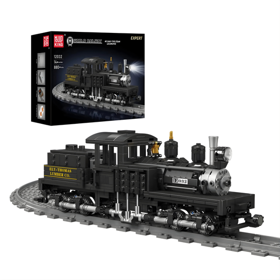 Mould King 12032 – Tren Locomotora de Vapor Mould King