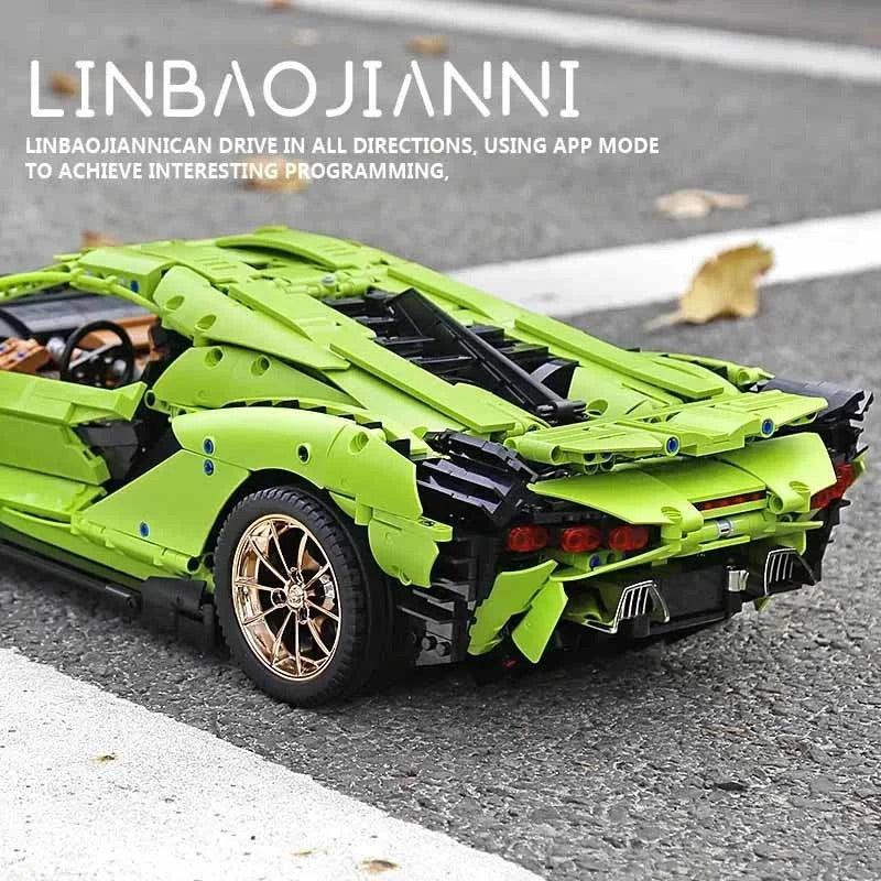 Lamborghini Sian Motorisiert - Mould King 13057SD