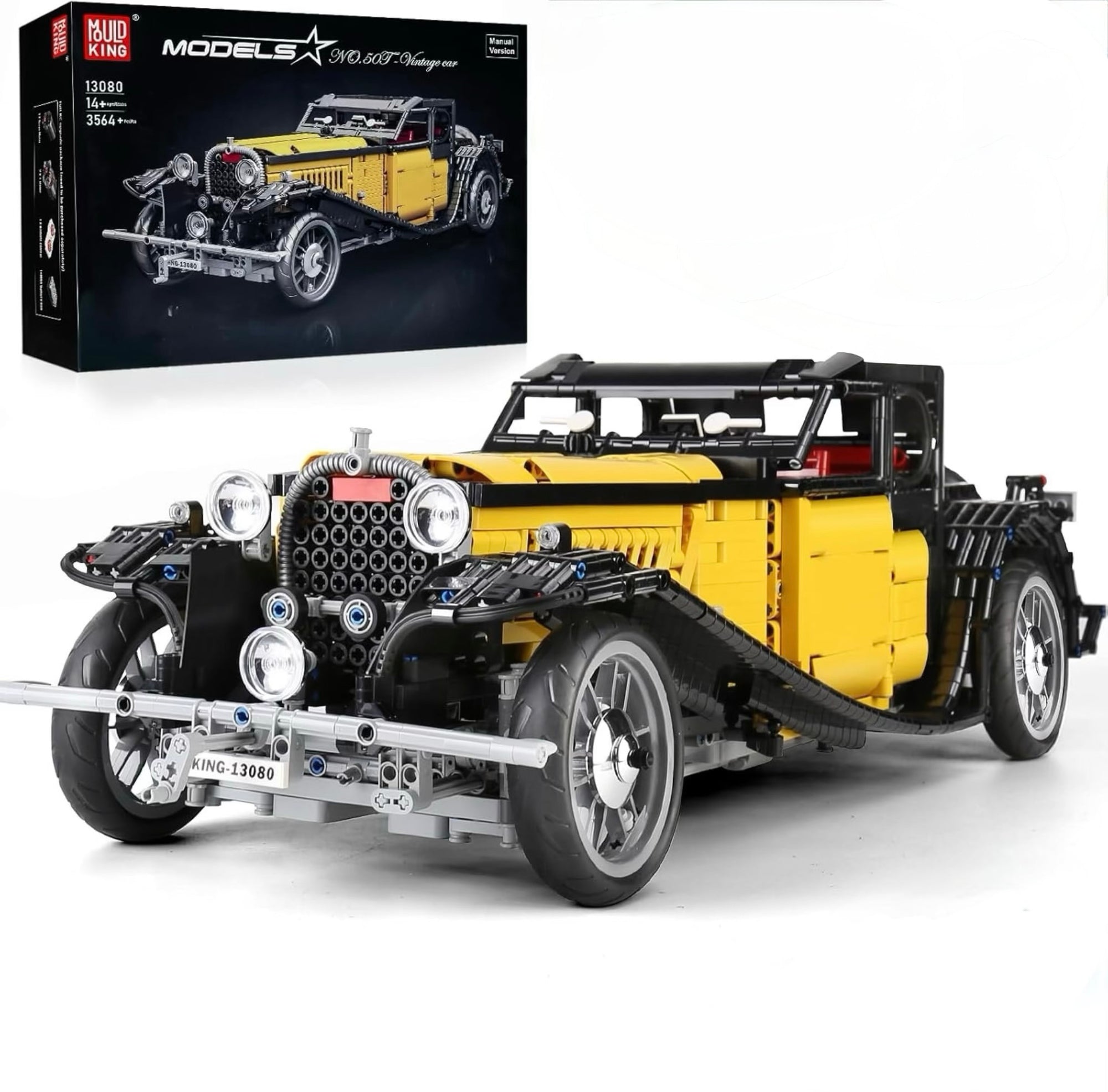 Bugatti T50 Motorisiert - Mould King 13080SD
