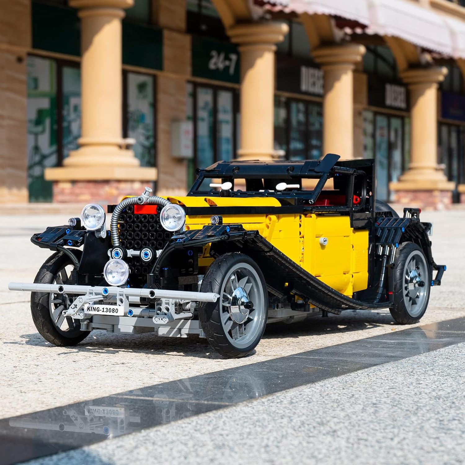 Bugatti T50 Motorisiert - Mould King 13080SD