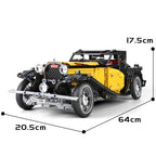 Bugatti T50 Motorisiert - Mould King 13080SD