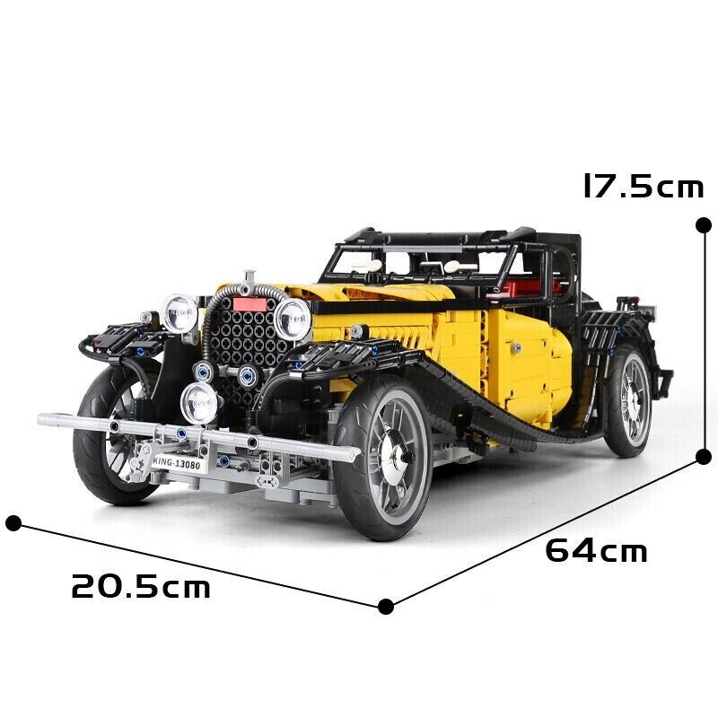 Bugatti T50 Motorisiert - Mould King 13080SD