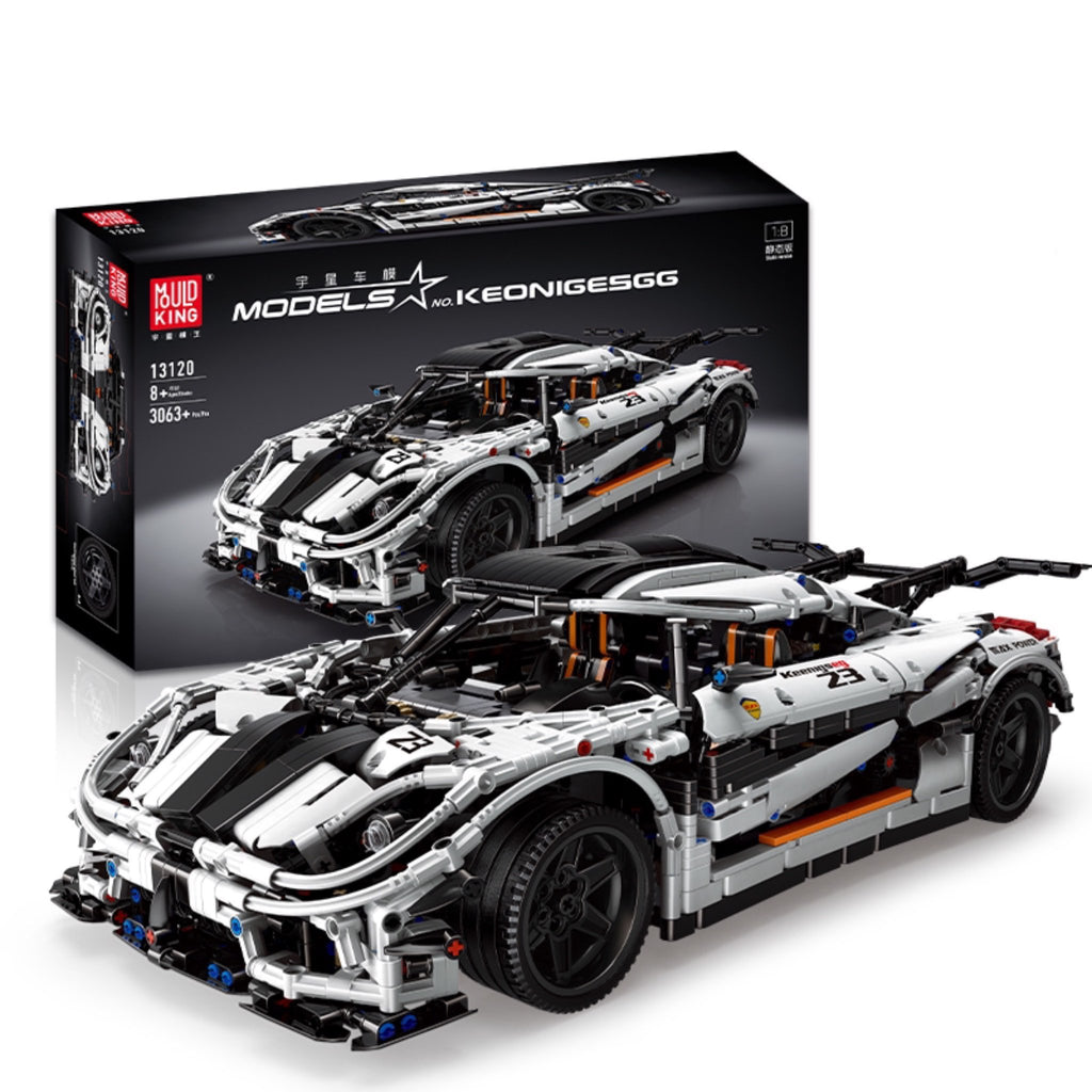 Koenigsegg Motorisiert - Mould King 13120SD