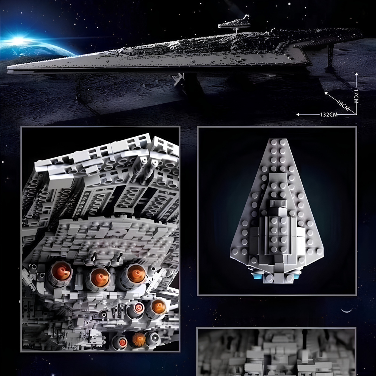 Star Dreadnought Executor - Mould King 13134 - KBS - Welt der Steine
