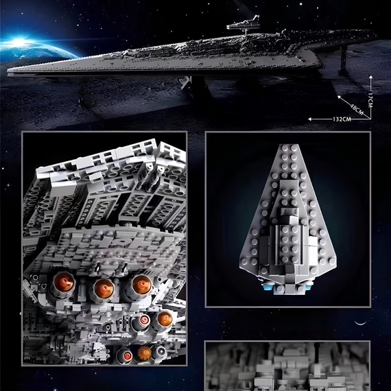Star Dreadnought Executor - Mould King 13134 - KBS - Welt der Steine