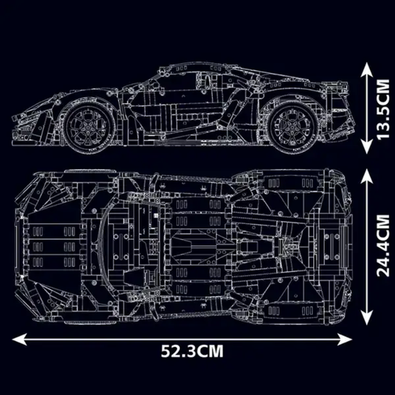 Mould King Lykan Hypercar RC – Mould King 13190