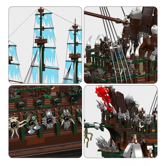 Mould King The Flying Dutchman Pirátská loď – Mould King 13218