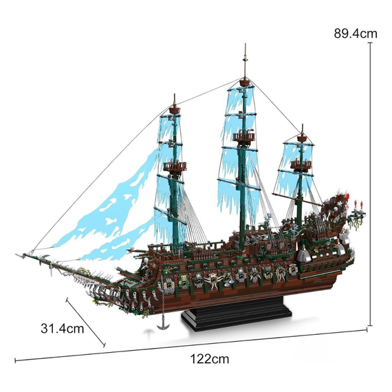 Mould King The Flying Dutchman Pirátská loď – Mould King 13218