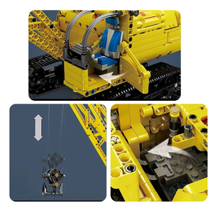 Mould King grue sur chenilles RC – Mould King 17001