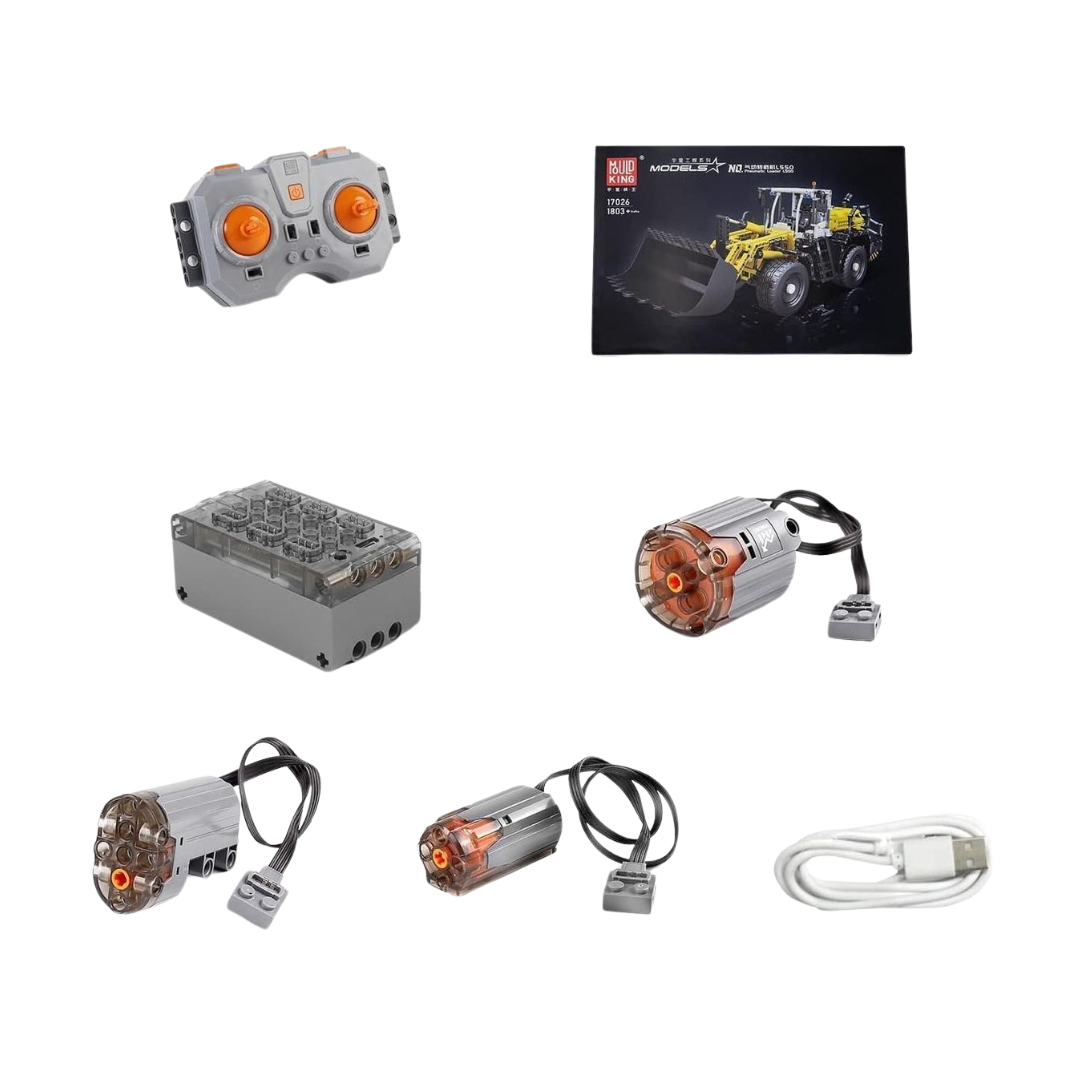 Mould King Pneumatic Radlader RC – Mould King 17026