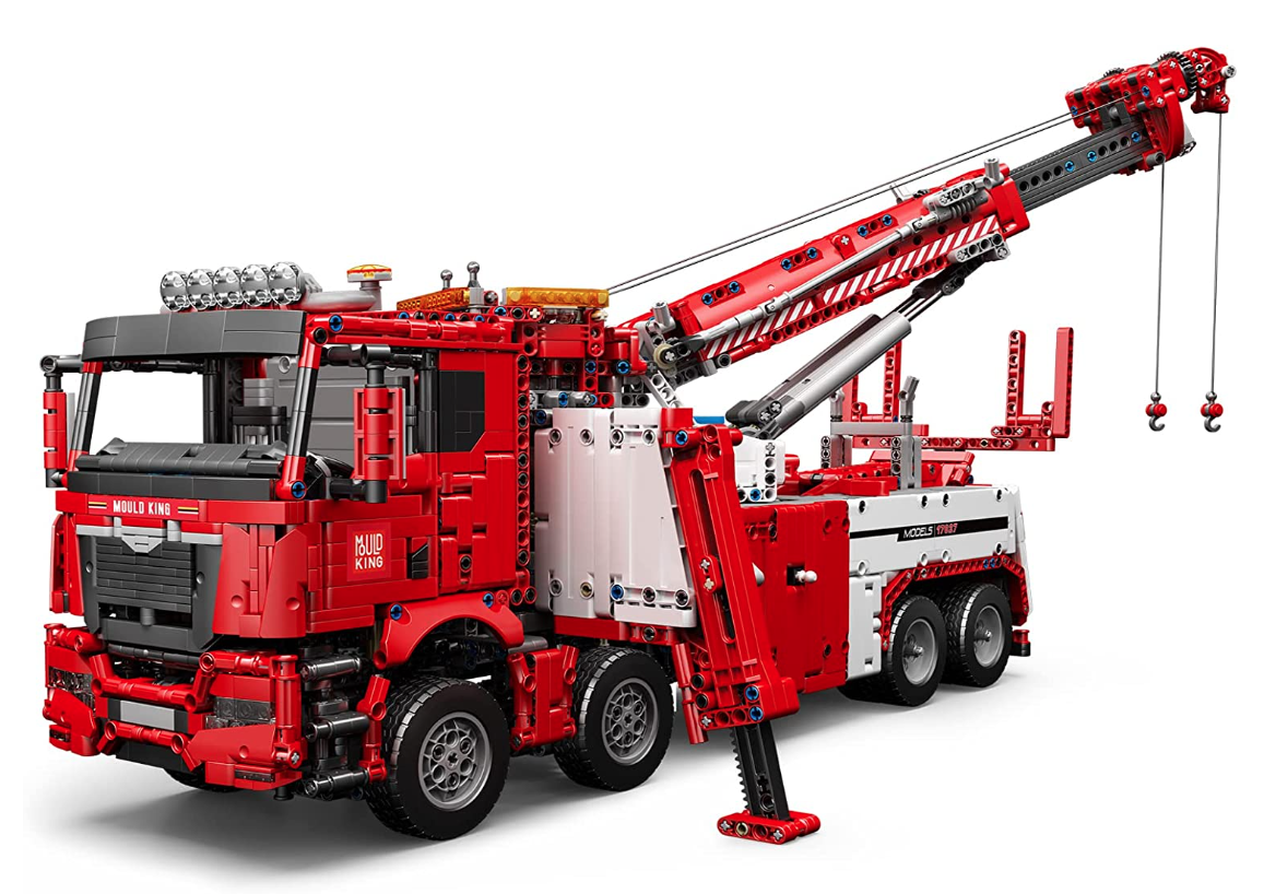 Mould King 17027 Tow Truck - Mould King Truck Serie